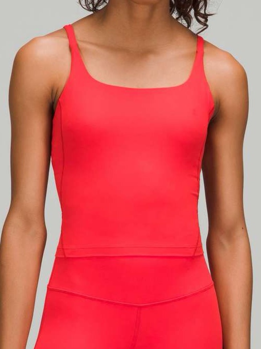 Lululemon Strappy Nulu Shelf Tank Top